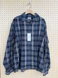 3SG048 Cotton Hữu Cơ Kẻ Madras[Vải] CHAMBRAY Ảnh phụ