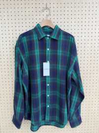 4SG042 1960 Sợi đơn Cotton Mỹ Vải Dạ Flannel CHAMBRAY Ảnh phụ