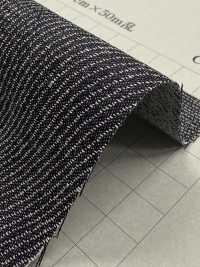 TFGR217 Jacquard Moire Dây Thừng Màu Chàm 6oz[Vải] Dệt May Yoshiwa Ảnh phụ