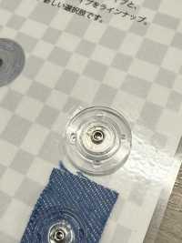KSP-100 Cúc Bấm Feather, Loại Acrylic, Màu CLEAR Koutoku Button Ảnh phụ