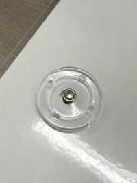 KSP-100 Cúc Bấm Feather, Loại Acrylic, Màu CLEAR Koutoku Button Ảnh phụ
