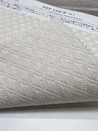 KKF1330-W-1 Vải Jacquard Phồng Uni Textile Ảnh phụ