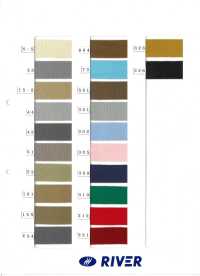 RA-1201 Băng Twill Màu Acrylic 20MM[Ruy Băng・băng・dây] RIVER Ảnh phụ