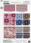 AP65201 Snowy Nordic Print Vải Mộc Xù Nhẹ (Cuộn Tròn)