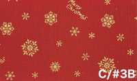 AP65802 Merry Christmas GOLD Vải Mộc In (Cuộn Tròn) COSMO TEXTILE Ảnh phụ