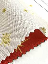 AP65802 Merry Christmas GOLD Vải Mộc In (Cuộn Tròn) COSMO TEXTILE Ảnh phụ