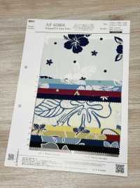 AP65804 Vải In Hoa Nhiệt đới T/C Sợi Lõi (Cuộn Tròn) COSMO TEXTILE Ảnh phụ