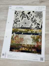 AP65902 Vải Mộc C/L In Họa Tiết Thực Vật (Cuộn Tròn) COSMO TEXTILE Ảnh phụ