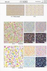 SP1187 Vải Mộc In Hoa Nhí (Cuộn Tròn) COSMO TEXTILE Ảnh phụ