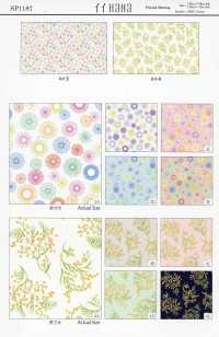 SP1187 Vải Mộc In Hoa Nhí (Cuộn Tròn) COSMO TEXTILE Ảnh phụ