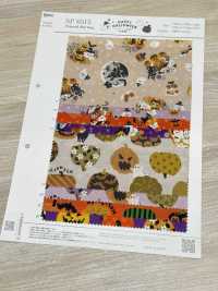 SP6515 Vải Mộc In HAPPY HALLOWEEN (Cuộn Tròn) COSMO TEXTILE Hình ảnh bổ sung