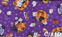 SP6515 Vải Mộc In HAPPY HALLOWEEN (Cuộn Tròn) COSMO TEXTILE Hình ảnh bổ sung