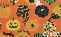 SP6515 Vải Mộc In HAPPY HALLOWEEN (Cuộn Tròn) COSMO TEXTILE Hình ảnh bổ sung