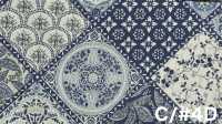 SP6580 Vải Mộc In Hoa Nhuộm Chồng (Cuộn Tròn) COSMO TEXTILE Hình ảnh bổ sung