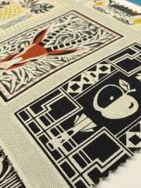 NN2336 RETONO Un/nö Vải Mộc In Họa Tiết Panel Châu Phi (Cuộn Tròn) COSMO TEXTILE Hình ảnh bổ sung