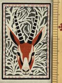 NN2336 RETONO Un/nö Vải Mộc In Họa Tiết Panel Châu Phi (Cuộn Tròn) COSMO TEXTILE Hình ảnh bổ sung
