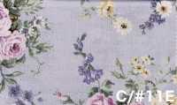 RU2530 Vải Mộc In RURU BOUQUET Rose Wreath (Cuộn Tròn) COSMO TEXTILE Hình ảnh bổ sung