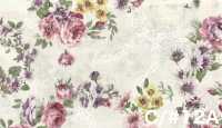 RU2530 Vải Mộc In RURU BOUQUET Rose Wreath (Cuộn Tròn) COSMO TEXTILE Hình ảnh bổ sung
