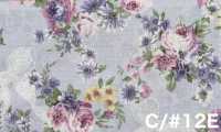 RU2530 Vải Mộc In RURU BOUQUET Rose Wreath (Cuộn Tròn) COSMO TEXTILE Hình ảnh bổ sung