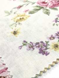 RU2530 Vải Mộc In RURU BOUQUET Rose Wreath (Cuộn Tròn) COSMO TEXTILE Hình ảnh bổ sung