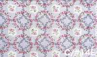 RU2530 Vải Mộc In RURU BOUQUET Rose Wreath (Cuộn Tròn) COSMO TEXTILE Hình ảnh bổ sung
