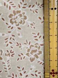 RU2530 Vải Mộc In RURU BOUQUET Rose Wreath (Cuộn Tròn) COSMO TEXTILE Hình ảnh bổ sung