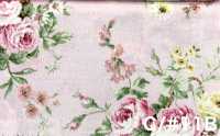 RU2530 Vải Mộc In RURU BOUQUET Rose Wreath (Cuộn Tròn) COSMO TEXTILE Hình ảnh bổ sung
