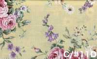 RU2530 Vải Mộc In RURU BOUQUET Rose Wreath (Cuộn Tròn) COSMO TEXTILE Hình ảnh bổ sung