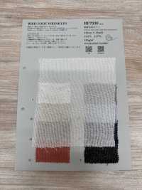 BF7030 Cotton Sợi Gai Nhuộm Sợi, Dệt Quấn[Vải] KOYAMA Ảnh phụ
