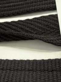 RA-2008 Băng Vải Twill Dày Dòng đen Acrylic[Ruy Băng・băng・dây] RIVER Ảnh phụ
