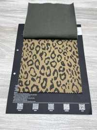 5-LEO-WS C/Pu Vải Twill Xử Lý Wash Họa Tiết Báo Hokkoh Ảnh phụ
