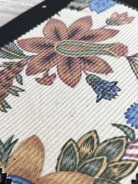 5024-1380-1 Corduroy 8W Khổ Rộng Họa Tiết Thực Vật[Vải] Hokkoh Ảnh phụ