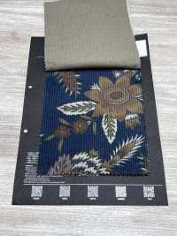 5024-1380-1 Corduroy 8W Khổ Rộng Họa Tiết Thực Vật[Vải] Hokkoh Ảnh phụ