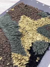 CM-109MLJQ Boa Jacquard đa Màu[Vải] Hokkoh Ảnh phụ