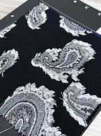 5-1410-1 Jacquard Cắt Họa Tiết Paisley[Vải] Hokkoh Ảnh phụ