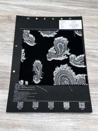 5-1410-1 Jacquard Cắt Họa Tiết Paisley[Vải] Hokkoh Ảnh phụ