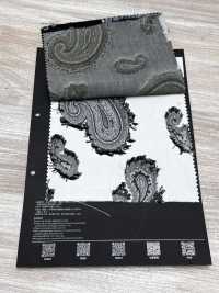 5-1410-1 Jacquard Cắt Họa Tiết Paisley[Vải] Hokkoh Ảnh phụ