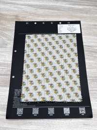 5026-1375-2 80 Vải Cotton Lawn Sóng Kỳ Diệu Hoa Pixel Hokkoh Ảnh phụ