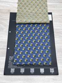 5026-1375-2 80 Vải Cotton Lawn Sóng Kỳ Diệu Hoa Pixel Hokkoh Ảnh phụ