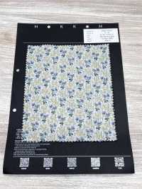 5026-1375-4 Vải Cotton Lawn 80 Miracle Wave Hoa Nhí Hokkoh Ảnh phụ