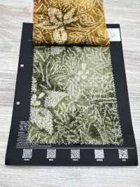 5026-1375-5 Vải Cotton Lawn 80 Miracle Wave Họa Tiết Hoa Nhuộm Rút Hài Hòa Hokkoh Ảnh phụ