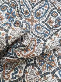 5026-1375-6 Vải Cotton Lawn 80 Miracle Wave Họa Tiết Paisley Hokkoh Ảnh phụ