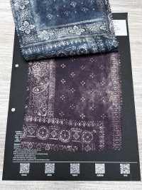 5-SILK-PT2-1 Vải Lụa Twill 14 Momme Chắp Mảnh Bandana Hokkoh Ảnh phụ