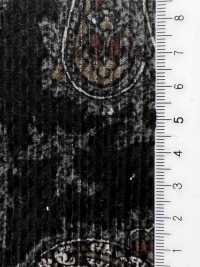 5025-1373-1 Bông Rayon Dobby Corduroy Họa Tiết Paisley[Vải] Hokkoh Ảnh phụ