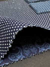 5-WABASH-DRL Indigo In Tẩy Chấm Bi/bandana/caro Chấm/hình Thoi Rải[Vải] Hokkoh Ảnh phụ