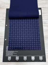 5-WABASH-DRL Indigo In Tẩy Chấm Bi/bandana/caro Chấm/hình Thoi Rải[Vải] Hokkoh Ảnh phụ