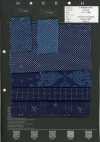5-WABASH-DRL Indigo In Tẩy Chấm Bi/bandana/caro Chấm/hình Thoi Rải