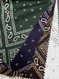 5026-310-1 Khăn Bandana Cross Off Clip Họa Tiết Bandana Nhiều Màu[Vải] Hokkoh Ảnh phụ