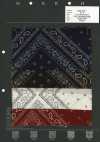 5026-310-1 Khăn Bandana Cross Off Clip Họa Tiết Bandana Nhiều Màu