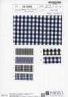 SB73600 Gingham Typewriter Sợi Bông Siêu Dài 70/-